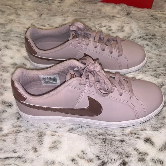 Womens Nike COURT ROYALE Rose Smokey Mauve Gum - Picture 8 of 16